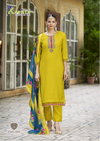 Swaraa By Karissa Viscose Weaving Surat Kurti With Bottom Dupatta Wholesale Market